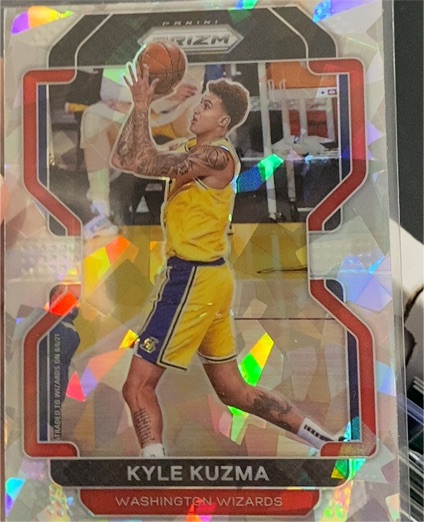2021-22 Panini Prizm #156 Kyle Kuzma — front