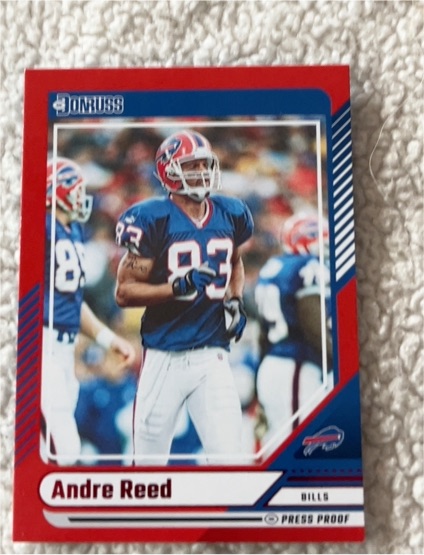 2024 Donruss #166 Andre Reed — front