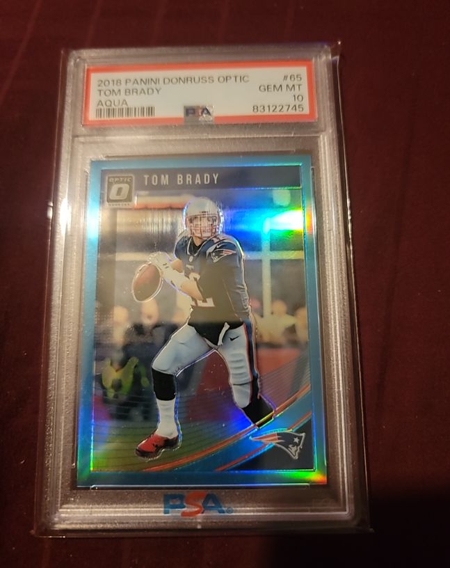 2018 Panini Donruss Optic #65 Tom Brady — front