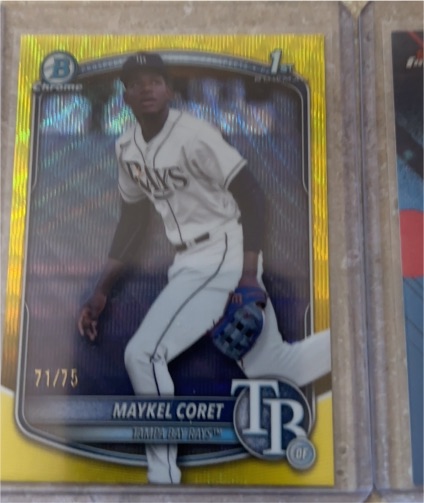 2025 Bowman Chrome #BCP-240 Maykel Coret — front