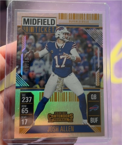 2024 Panini Contenders #11 Josh Allen — front