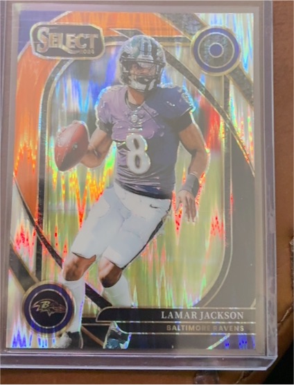 2024 Panini Select Club Level #227 Lamar Jackson — front