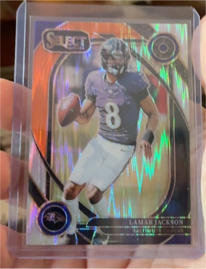 2024 Panini Select Club Level #227 Lamar Jackson — front
