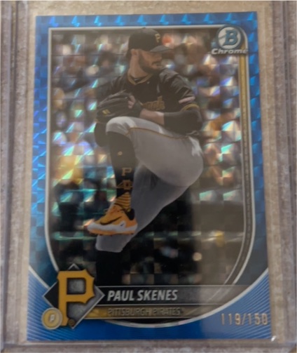 2025 Bowman Chrome #30 Paul Skenes — front