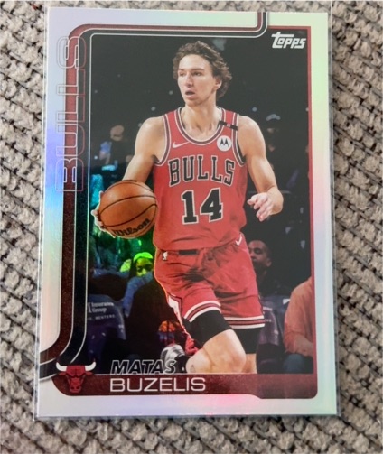 2025-26 Topps Basketball #37 Matas Buzelis — front