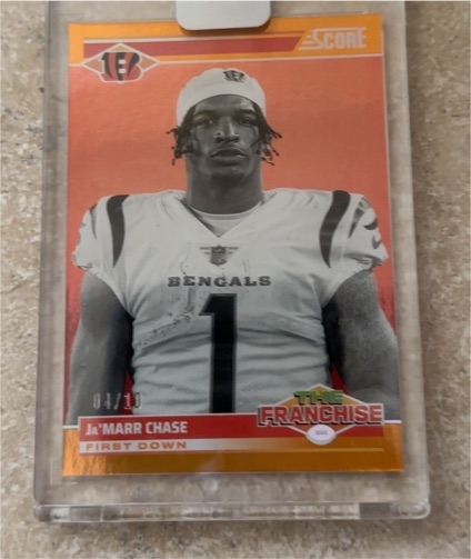 2024 Panini Score The Franchise #7 Ja'Marr Chase — front
