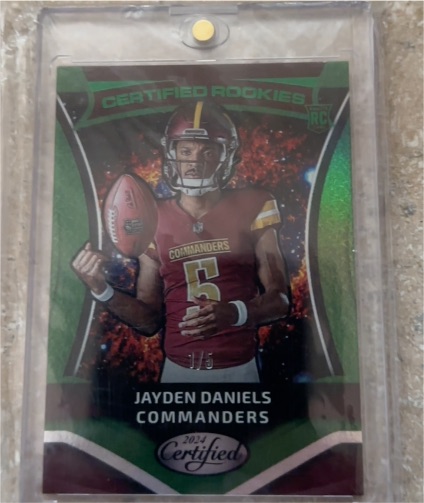 2024 Panini Certified #4 Jayden Daniels — front