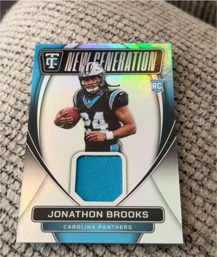 2024 Panini Totally Certified New Generation #NGJ-JBS Jonathon Brooks — front