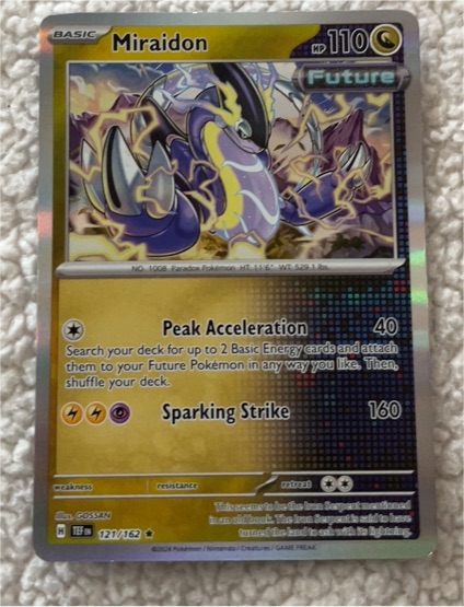 2024 Pokémon #121 Miraidon — front