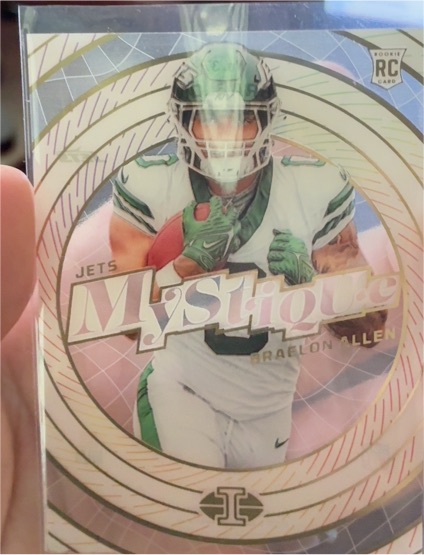 2024 Panini Illusions #37 Braelon Allen Mystique — front