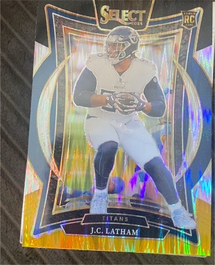 2024 Panini Select #11 J.C. Latham — front