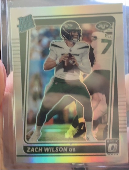 2021 Panini Donruss Optic #202 Zach Wilson — front