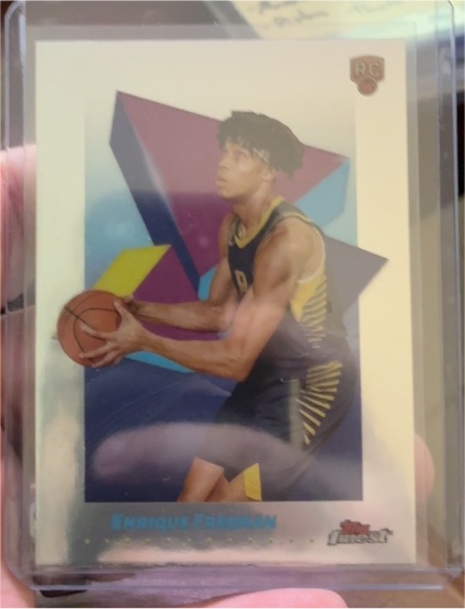 2024-25 Topps Finest #39 Enrique Freeman — front