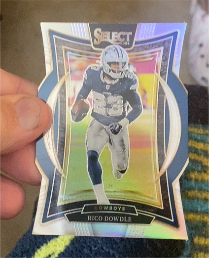 2024 Panini Select #22 Rico Dowdle — front