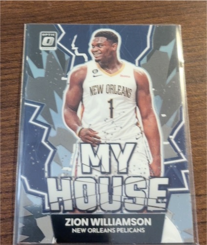 2022-23 Donruss Optic #20 Zion Williamson My House — front
