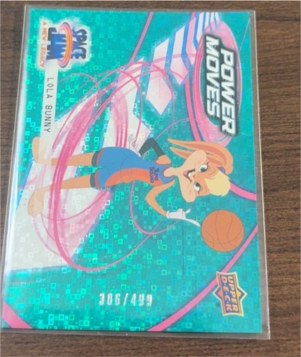 2021 Upper Deck Space Jam A New Legacy Power Moves #PM Lola Bunny — front