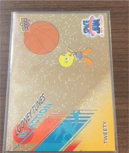 2021 Upper Deck Space Jam A New Legacy Looney Tunes In Action #IA-10 Tweety — front