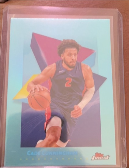 2024-25 Topps Finest #29 Cade Cunningham — front