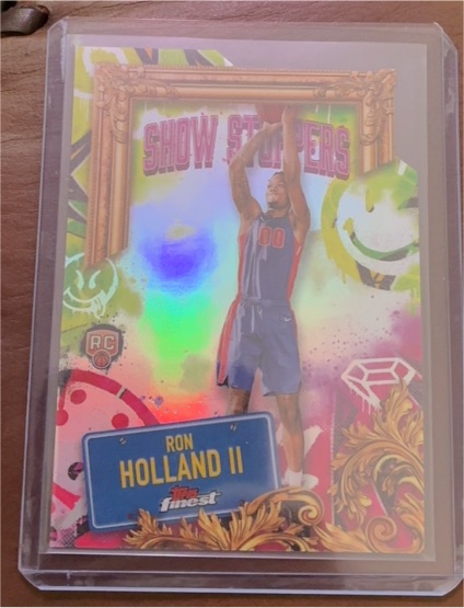 2024-25 Topps Finest #S-26 Ron Holland II Show Stoppers — front