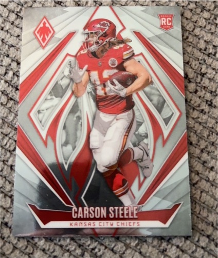 2024 Panini Phoenix #230 Carson Steele — front