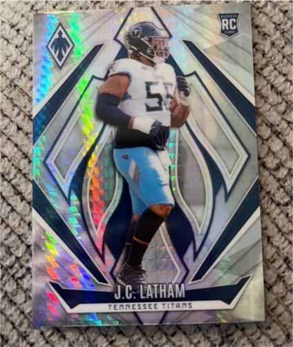 2024 Panini Phoenix #184 J.C. Latham — front