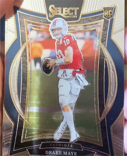 2024 Panini Select #27 Drake Maye — front