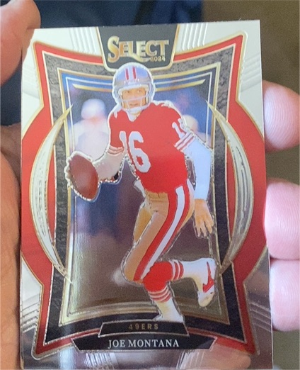 2024 Panini Select #70 Joe Montana — front