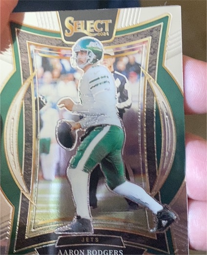 2024 Panini Select #40 Aaron Rodgers — front
