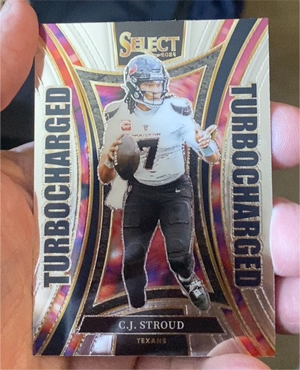 2024 Panini Select #10 C.J. Stroud Turbocharged — front