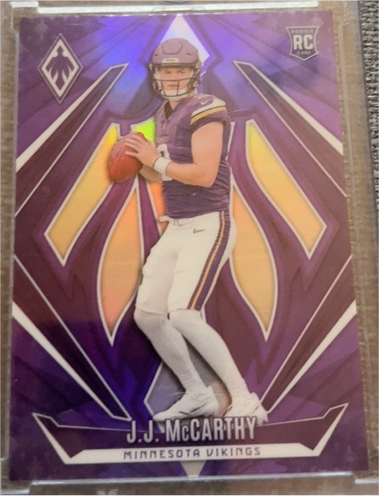 2024 Panini Phoenix #185 J.J. McCarthy — front