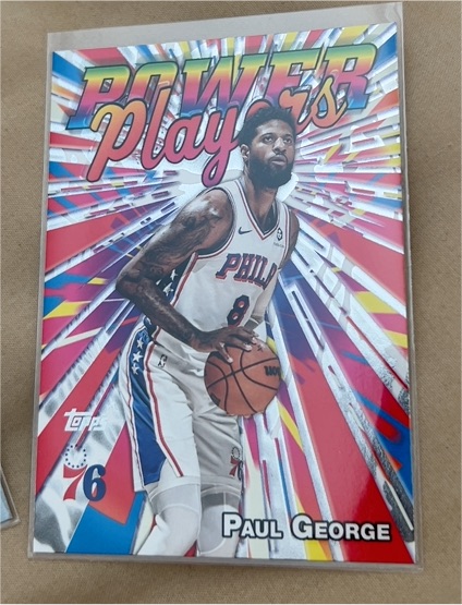 2025-26 Topps #PP-11 Paul George Power Players — front