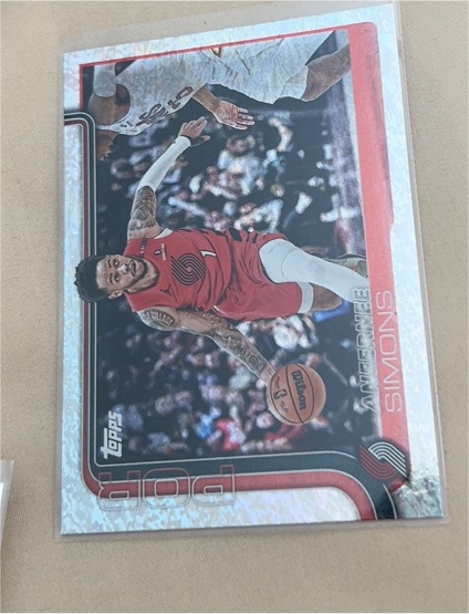 2025-26 Topps #123 Anfernee Simons — front