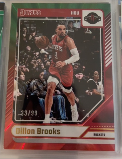 2024-25 Donruss #34 Dillon Brooks — front