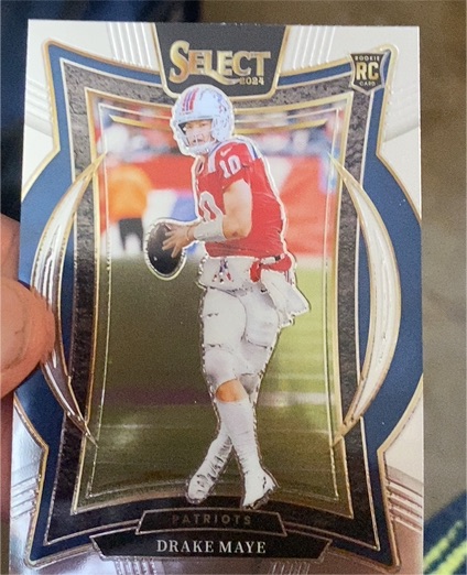 2024 Panini Select Concourse #27 Drake Maye — front