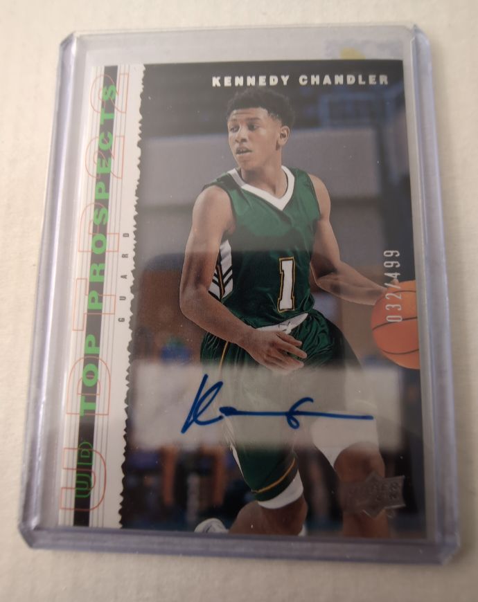 2022 Upper Deck Goodwin Champions #TP-KC Kennedy Chandler — front