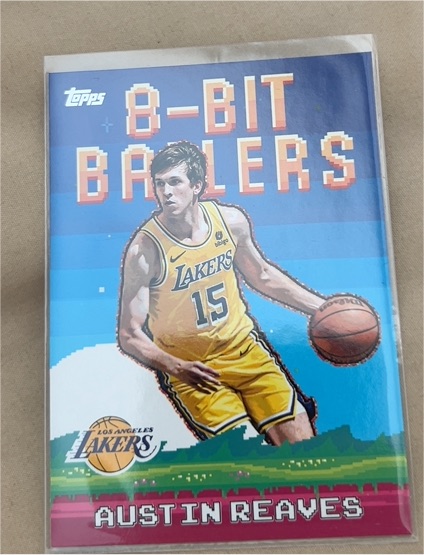 2025-26 Topps #8B-10 Austin Reaves 8-Bit Ballers — front