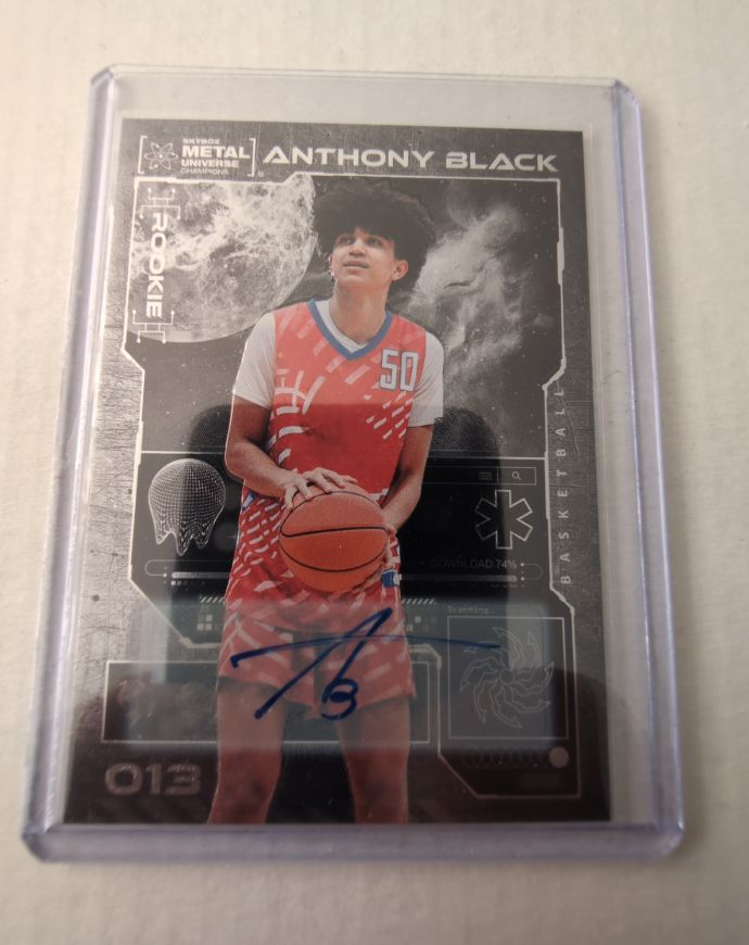 2023 Skybox Metal Universe Champions #013 Anthony Black Rookie — front