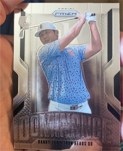 2025 Panini Prizm LIV Golf #5 Danny Lee Dominance — front