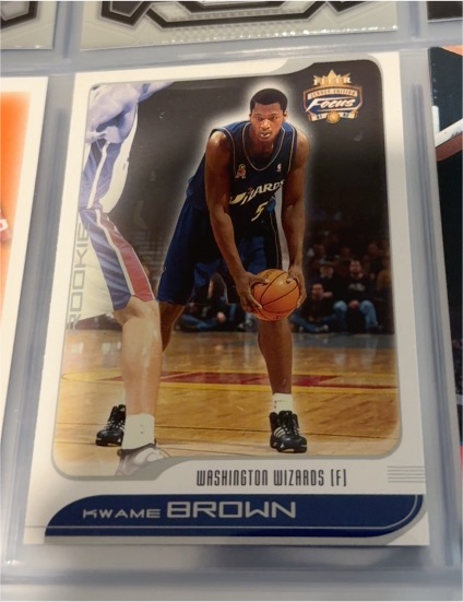 2001-02 Fleer Focus #100 Kwame Brown — front