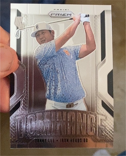 2025 Panini Prizm LIV #5 Danny Lee Dominance Iron Heads — front
