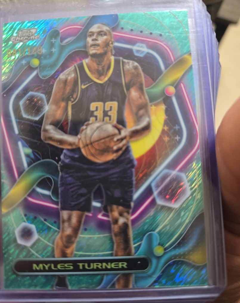2023-24 Topps Cosmic Chrome #51 Myles Turner — front