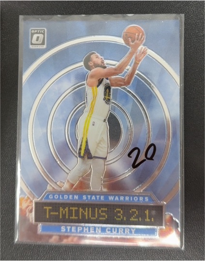 2019-20 Donruss Optic #6 Stephen Curry T-Minus 3,2,1 — front