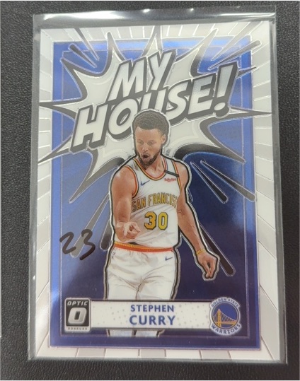 2020-21 Donruss Optic #5 Stephen Curry My House — front