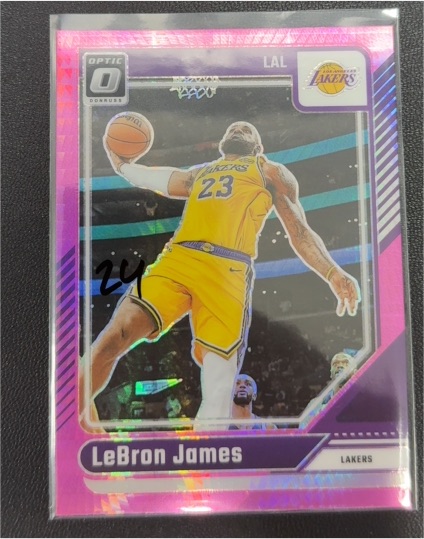 2024-25 Panini Donruss Optic #148 LeBron James — front