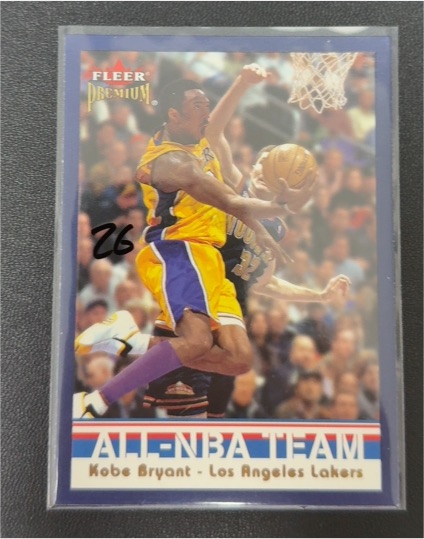 2002-03 Fleer Premium All-NBA Team #5 Kobe Bryant — front