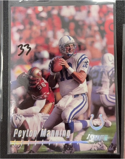 1999 Topps Stadium Club #90 Peyton Manning — front