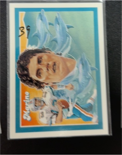 1992 Upper Deck #36 Football Heroes Dan Marino — front