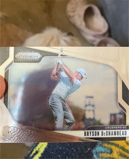 2025 Panini Prizm LIV Golf #94 Bryson DeChambeau Crushers GC — front