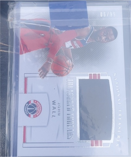 2017-18 Panini National Treasures #06/99 John Wall — front