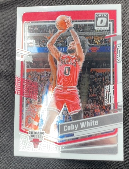 2023-24 Donruss Optic #125 Coby White — front